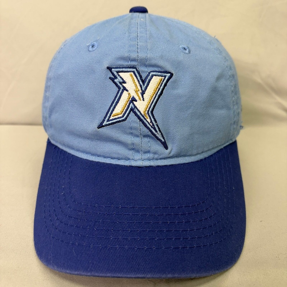 OC Sports Baseball Cap Lightning N Logo Mens OSFM Blue Snapback Hat